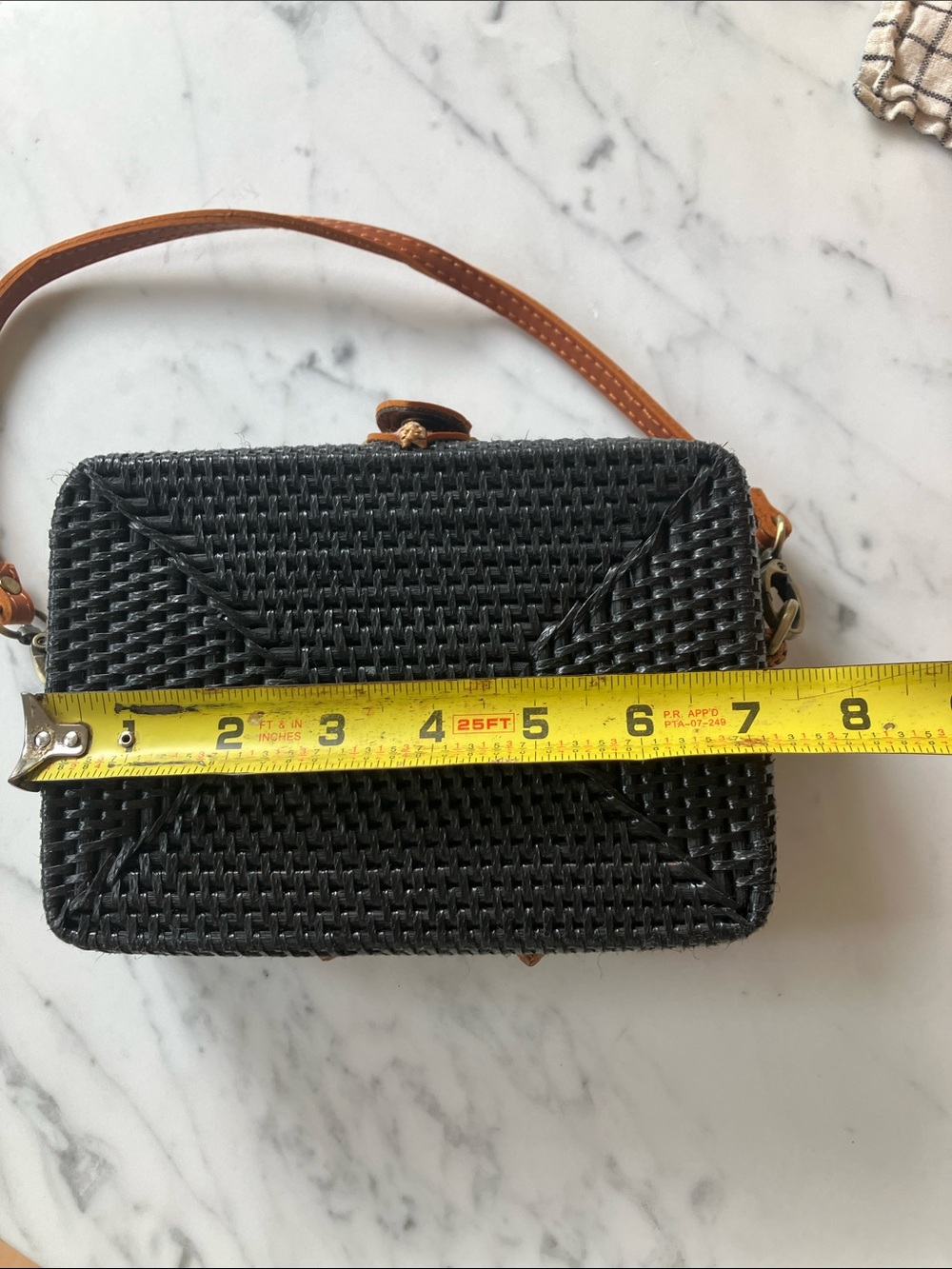 Black Rattan Bag - Picture 6 of 6